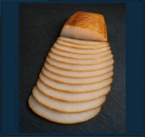 Hot-Smoked Sturgeon